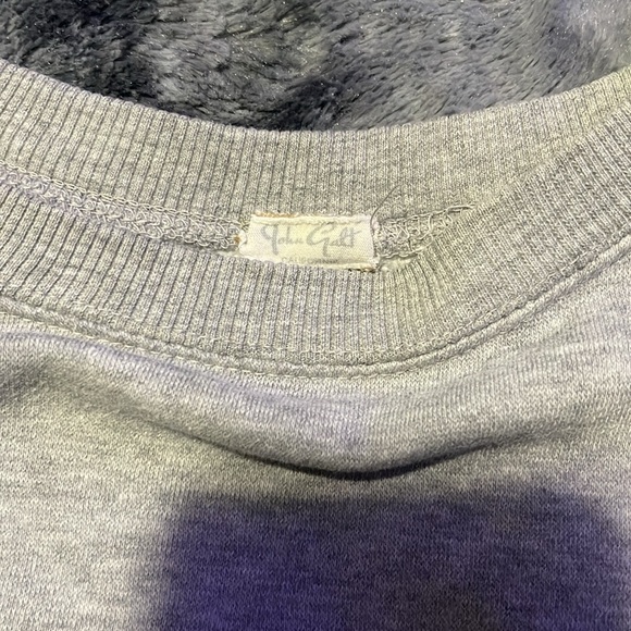 Grey Cropped Sweatshirt - Picture 3 of 3